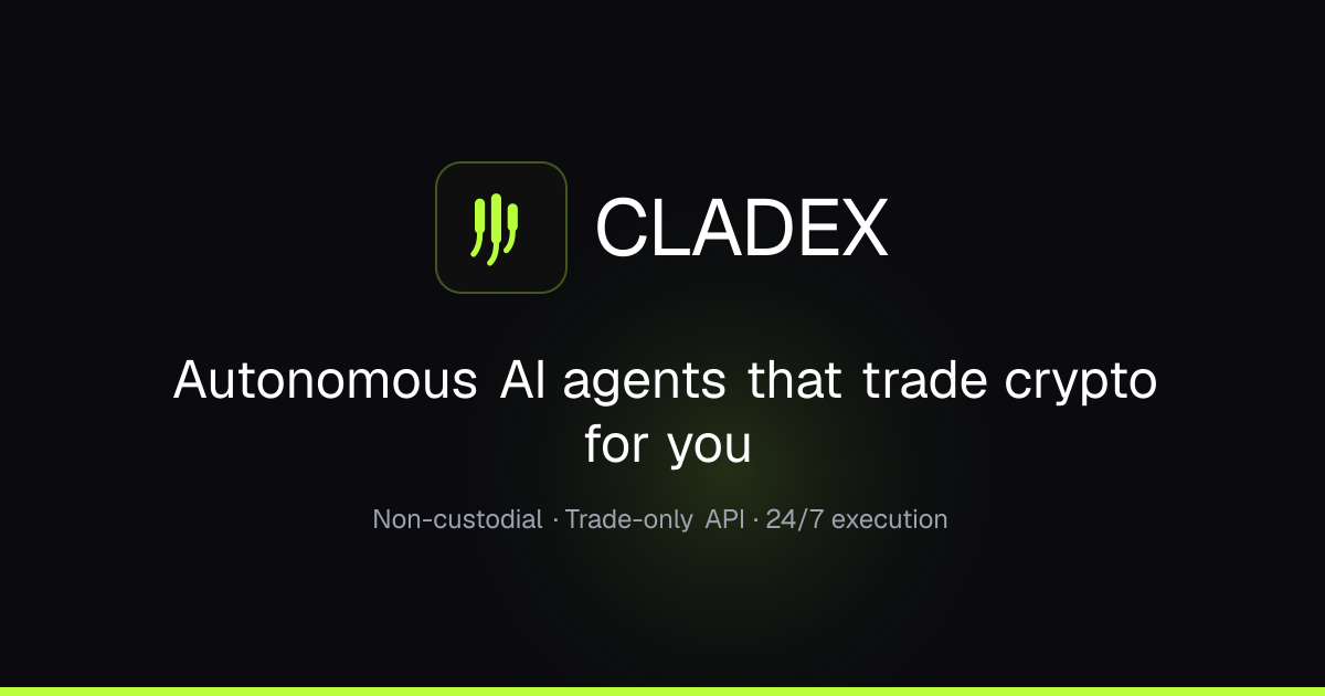 Cladex - Autonomous AI Crypto Trading